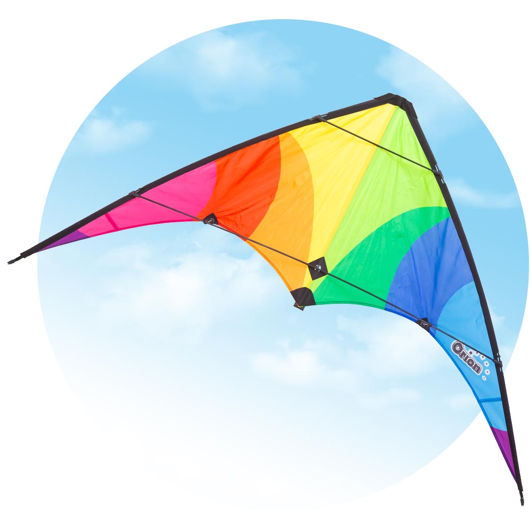 ECO: STUNT KITE "ORION CLASSIC RAINBOW"