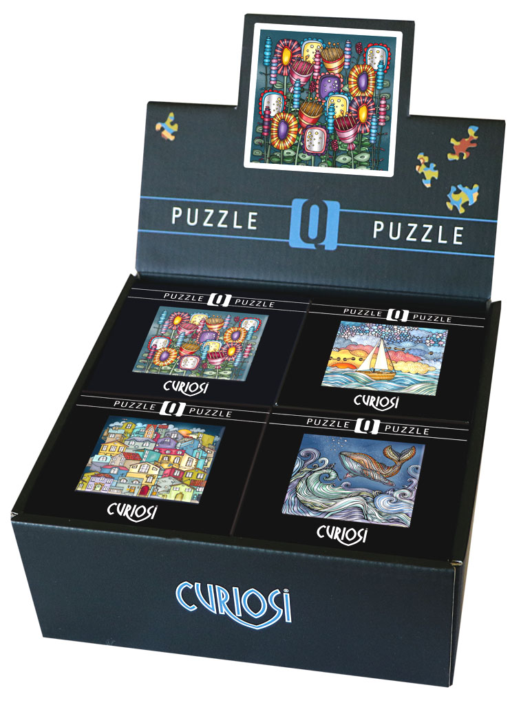 Q PUZZLE: SILVER DISPLAY (16 per case pack)