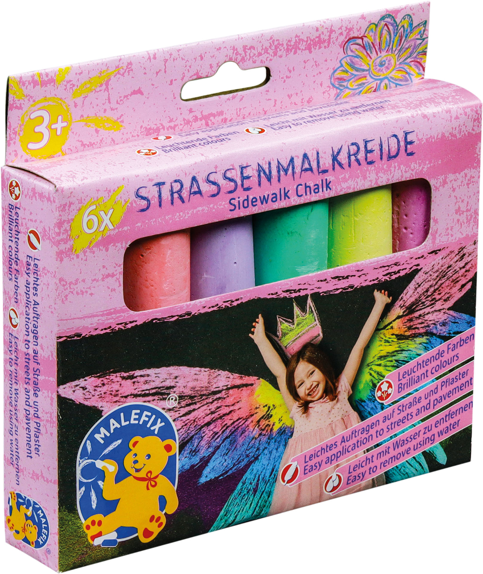 MALEFIX: SIDEWALK CHALK FAIRY TALE (6 pcs)