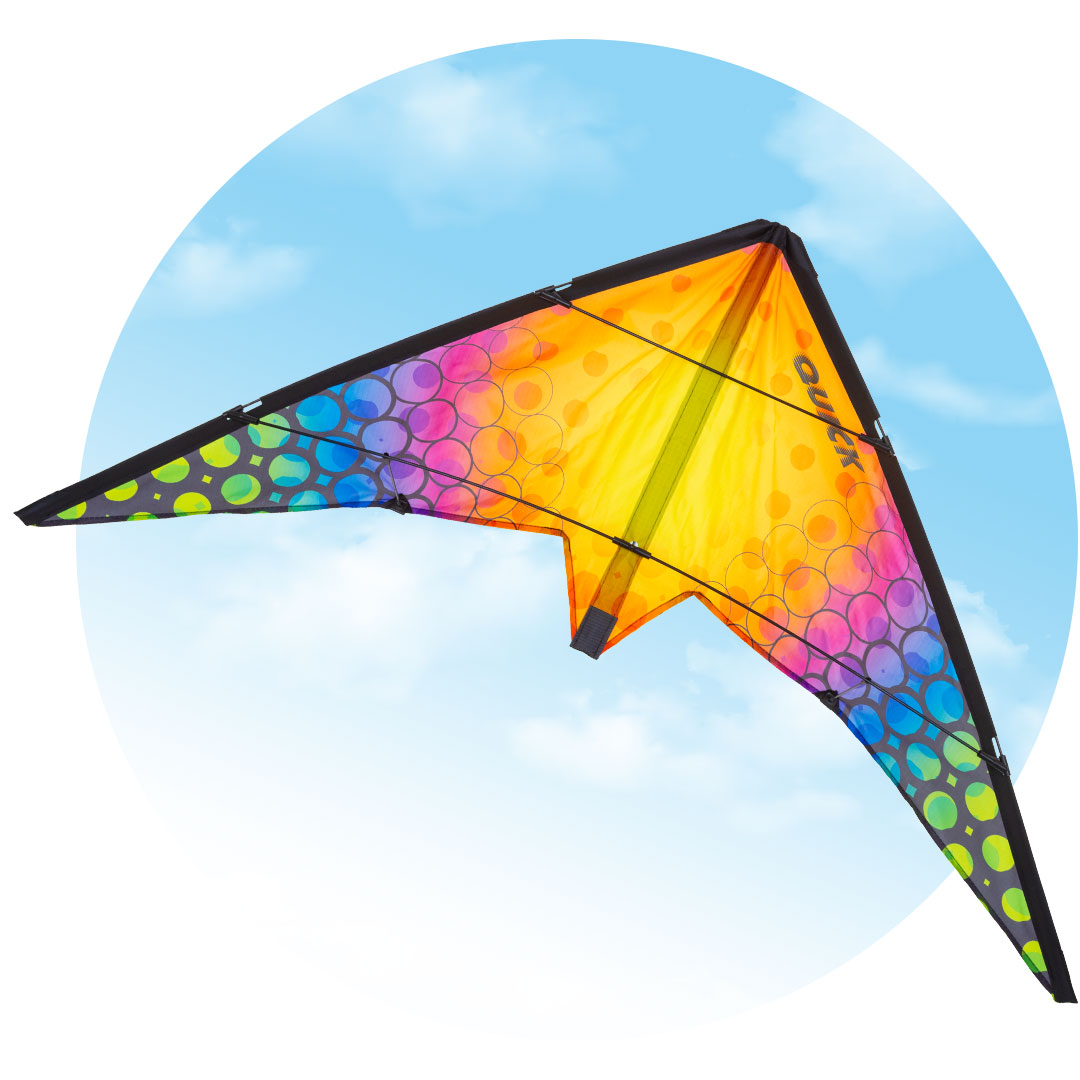 ECO: STUNT KITE "QUICK BUBBLES"