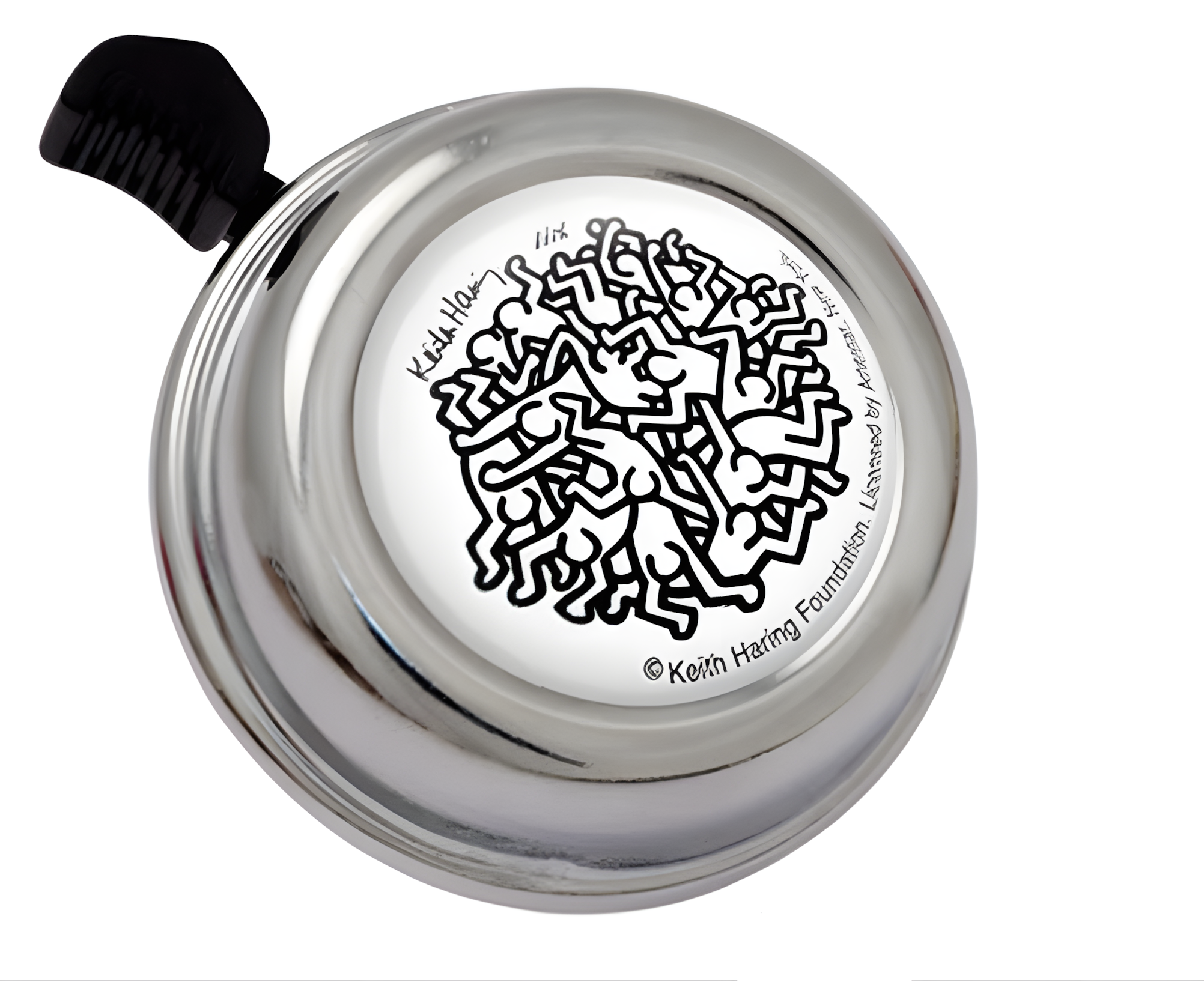LIIX COLOUR BELL KEITH HARING PEOPLE CHROME