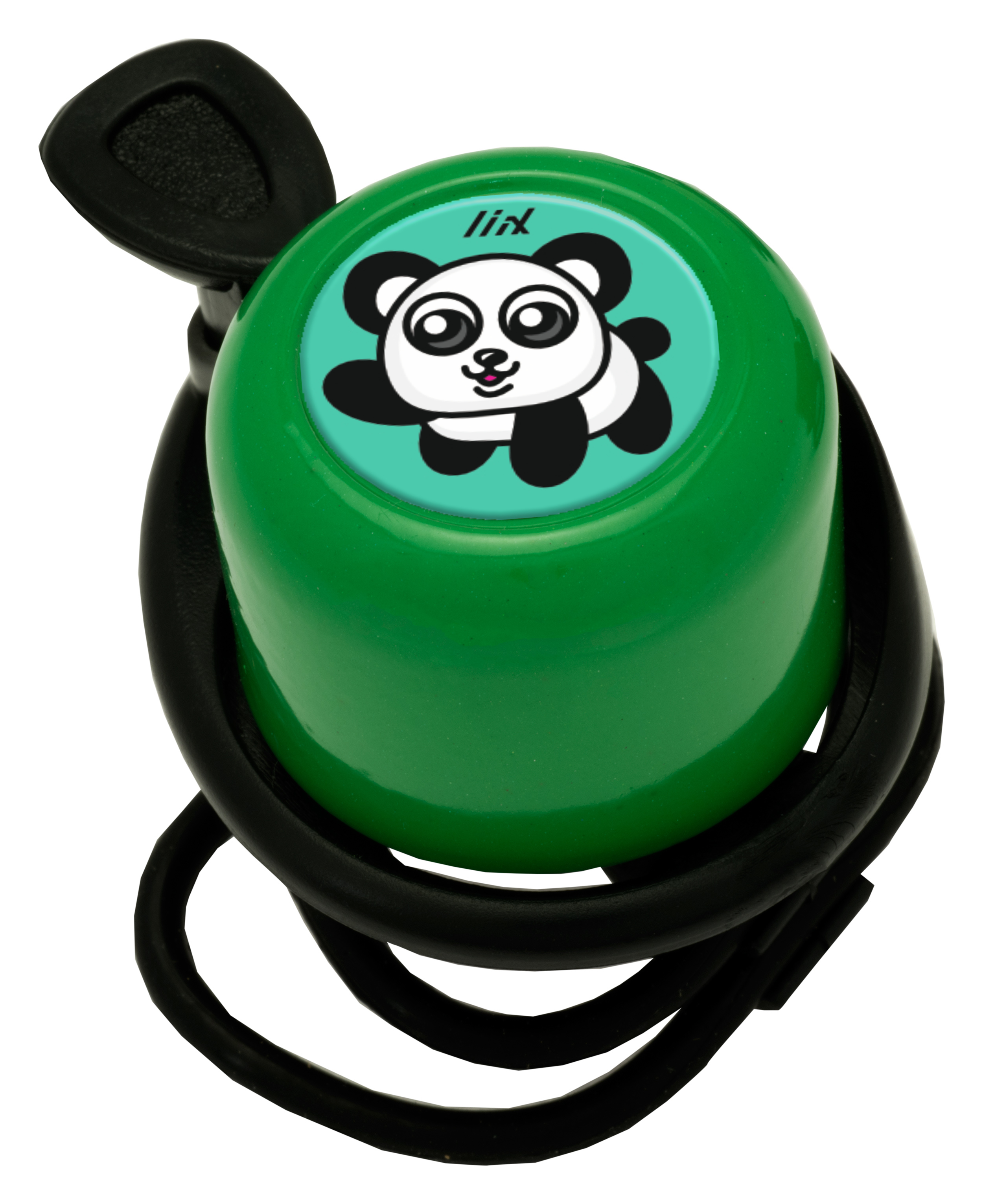 LIIX SCOOTER BELL CUTE PANDA GREEN